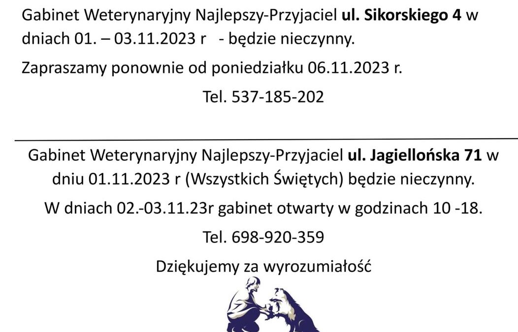 W tym szczególnym czasie, z okazji dnia Wszystkich Świętych…